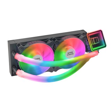 Mars Gaming ML-ULTRA240 Processeur Refroidisseur de liquide tout-en-un Noir 1 pièce(s)
