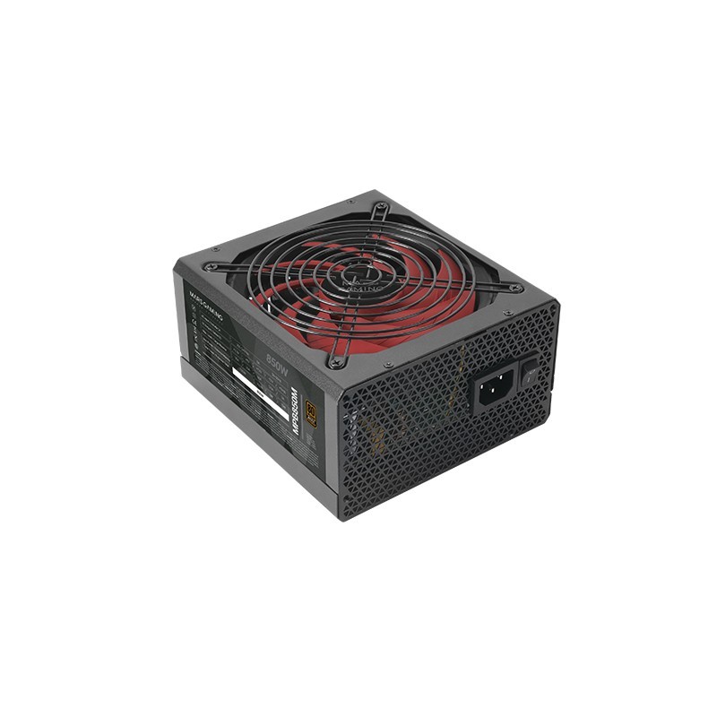 Mars Gaming MPB850M unité d'alimentation d'énergie 850 W 24-pin ATX ATX Noir, Rouge