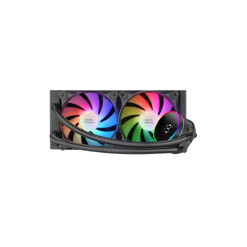 Mars Gaming ML-LCD240 Processeur Kit de refroidissement du liquide 12 cm Noir 1 pièce(s)