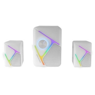 Mars Gaming MS-H21 Blanc Avec fil 35 W