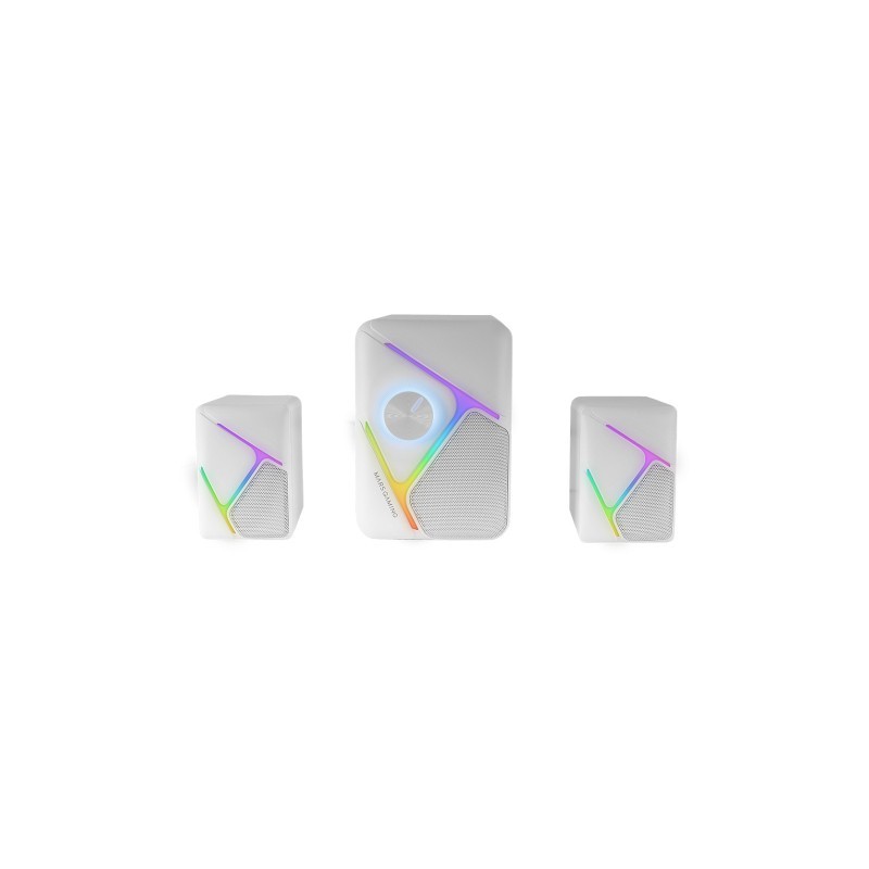 Mars Gaming MS-H21 Blanc Avec fil 35 W