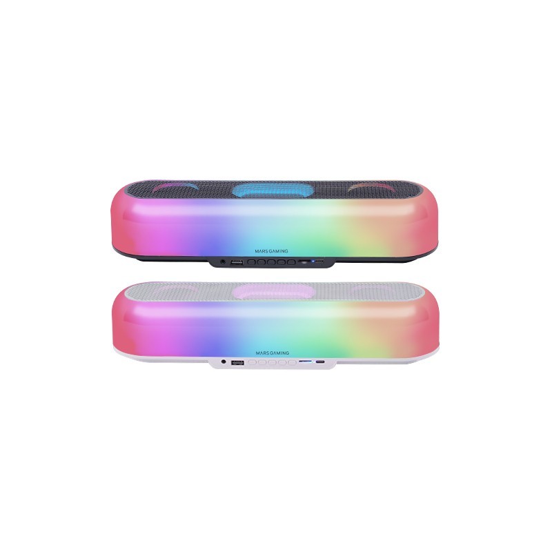 Mars Gaming MSBORB haut-parleur portable et de fête Enceinte portable stéréo Noir 20 W