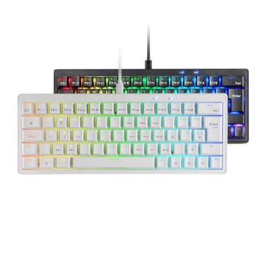 Mars Gaming MKMINIPRO clavier USB Français Noir