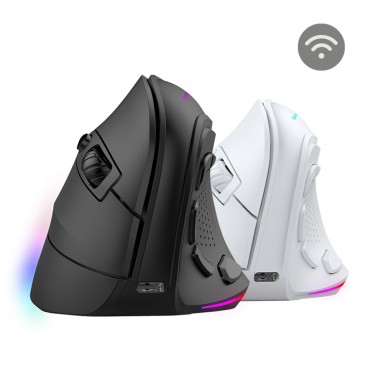 Mars Gaming MMSK souris Droitier RF sans fil + Bluetooth Optique 8400 DPI