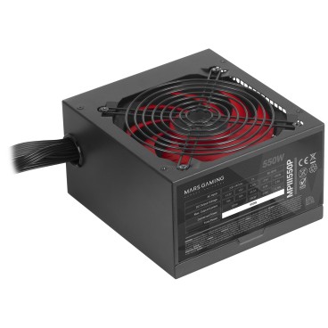 Mars Gaming MPIII550P unité d'alimentation d'énergie 550 W 24-pin ATX ATX Noir