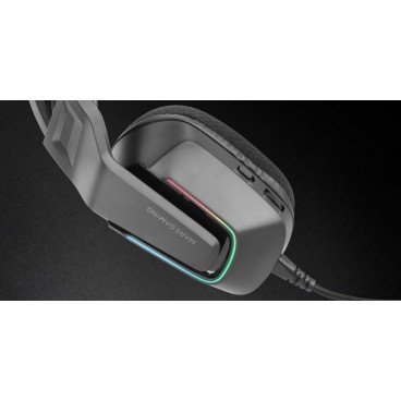 Mars Gaming MH-STRIKE Casque Avec fil Arceau Noir