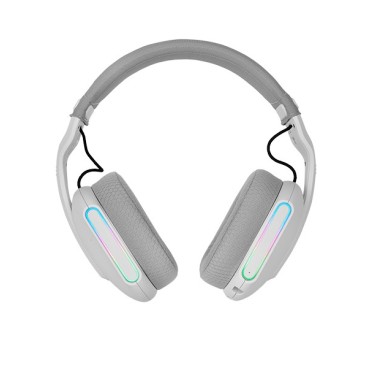 Mars Gaming MHW-PROW Casque Avec fil &sans fil Arceau USB Type-C Bluetooth Blanc