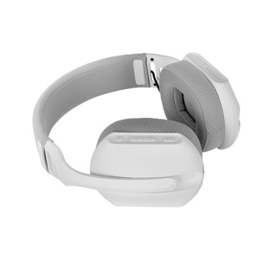 Mars Gaming MHW-PROW Casque Avec fil &sans fil Arceau USB Type-C Bluetooth Blanc