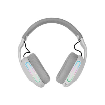 Mars Gaming MHW-PROW Casque Avec fil &sans fil Arceau USB Type-C Bluetooth Blanc