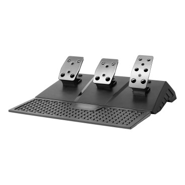 Mars Gaming MWHRSX accessoire de jeux vidéo Noir Volant + pédales Analogique Numérique Android, PC, PlayStation 4, Xbox Series