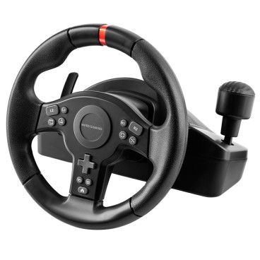 Mars Gaming MWH-RSXONE Noir USB Volant + pédales PC, Playstation 3, PlayStation 4, Nintendo Switch, Nintendo Switch 2, Xbox