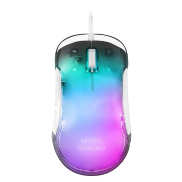 Mars Gaming MMGLOWW souris Droitier USB Type-A Optique 12800 DPI
