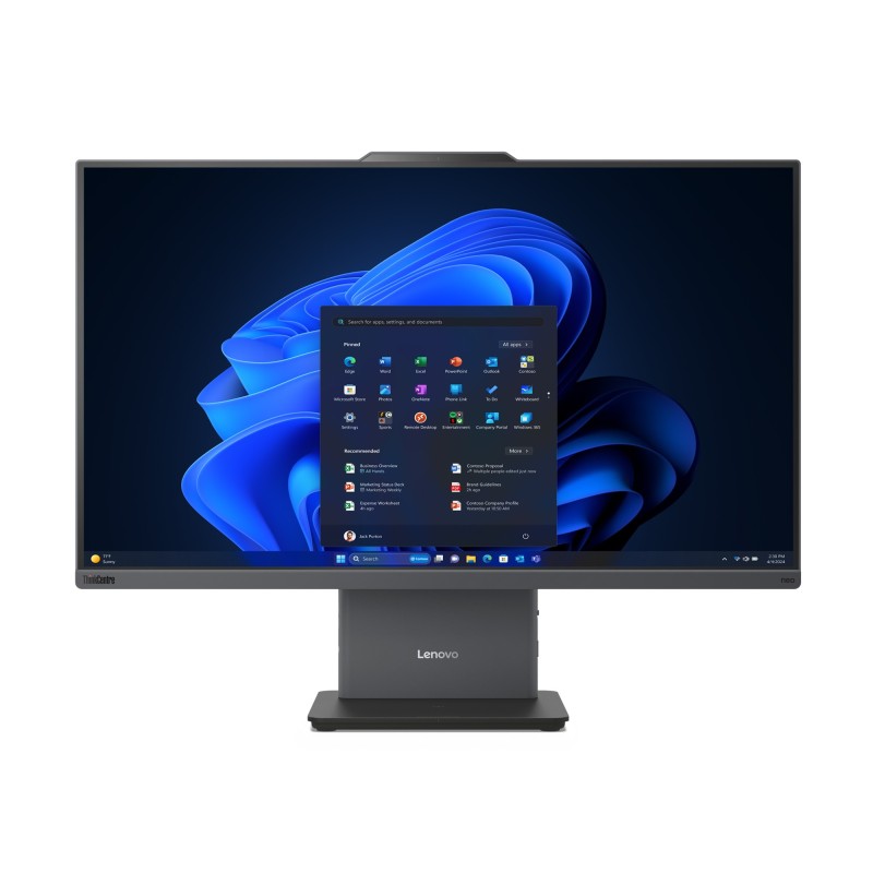 Lenovo ThinkCentre neo 50a 27 Gen 5 Intel Core 5 210H 68,6 cm (27") 1920 x 1080 pixels Écran tactile PC All-in-One 16 Go