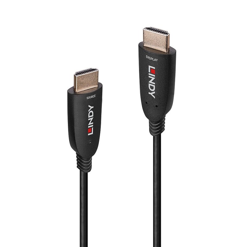 Lindy Câble HDMI 8K60 Hybride Fibre Optique 30m