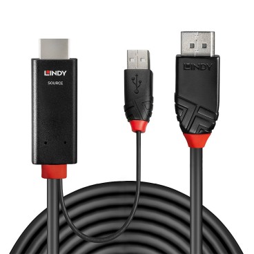 Lindy Câble adaptateur 2m HDMI vers Display Port 4K60Hz
