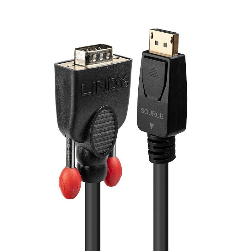 Lindy Câble adaptateur Display Port vers VGA 2m