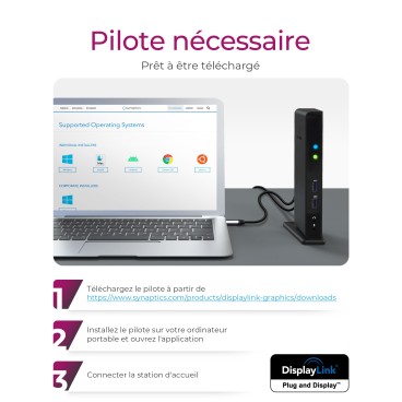 ICY BOX IB-DK2241AC Avec fil USB 3.2 Gen 1 (3.1 Gen 1) Type-A Noir