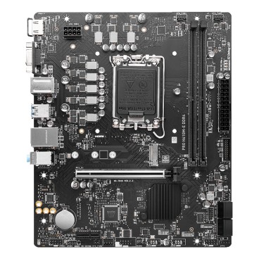 MSI PRO H610M-E DDR4 carte mère Intel H610 LGA 1700 micro ATX