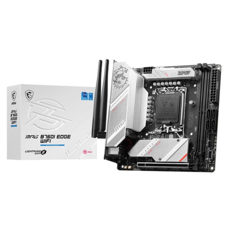 MSI MPG B760I EDGE WIFI carte mère Intel B760 LGA 1700 mini ITX