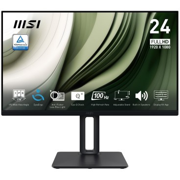 MSI Pro MP245PG écran plat de PC 60,5 cm (23.8") 1920 x 1080 pixels Full HD LCD Noir