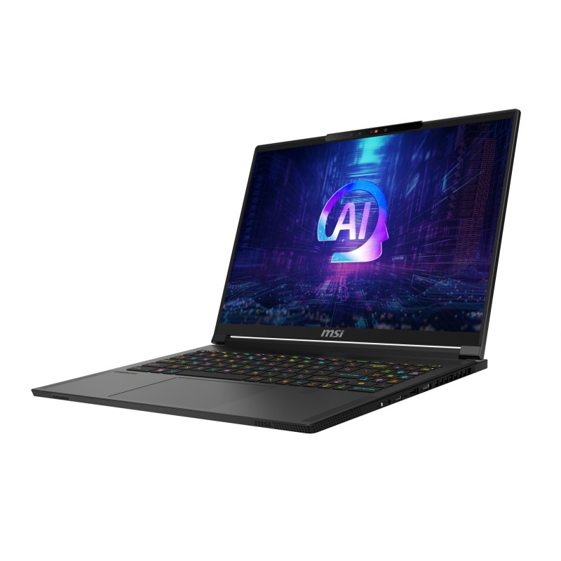 MSI Stealth A16 AI+ A3XVGG-004FR AMD Ryzen AI 9 HX 370 Ordinateur portable 40,6 cm (16") Quad HD+ 32 Go LPDDR5x-SDRAM 2 To SSD