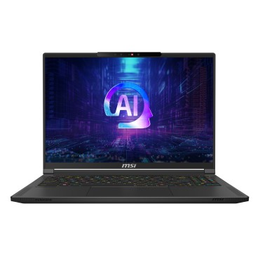 MSI Stealth A16 AI+ A3XVGG-004FR AMD Ryzen AI 9 HX 370 Ordinateur portable 40,6 cm (16") Quad HD+ 32 Go LPDDR5x-SDRAM 2 To SSD