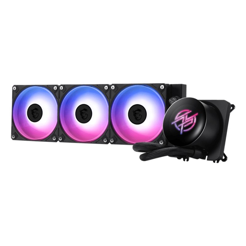 MSI MPG CORELIQUID P13 système de refroidissement d’ordinateur Processeur Refroidisseur de liquide tout-en-un 12 cm Noir 1