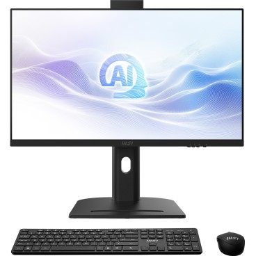 MSI Modern AM273QP AI 1UM-233FR Intel Core Ultra 7 155H 68,6 cm (27") 2560 x 1440 pixels PC All-in-One 32 Go DDR5-SDRAM 1 To