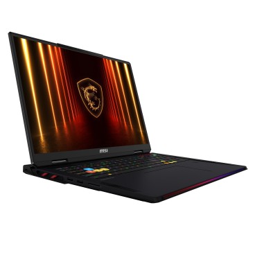 MSI Raider 18 HX AI A2XWJG-827FR Intel Core Ultra 9 285HX Ordinateur portable 45,7 cm (18") UHD+ 32 Go DDR5-SDRAM 2 To SSD