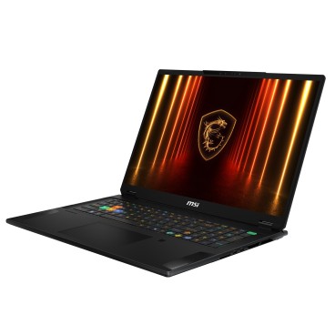 MSI Stealth A18 AI+ A3XWIG-033FR Copilot+ PC AMD Ryzen AI 9 HX 370 Ordinateur portable 45,7 cm (18") Quad HD+ 64 Go DDR5-SDRAM