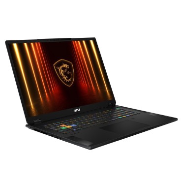 MSI Stealth A18 AI+ A3XWIG-033FR Copilot+ PC AMD Ryzen AI 9 HX 370 Ordinateur portable 45,7 cm (18") Quad HD+ 64 Go DDR5-SDRAM