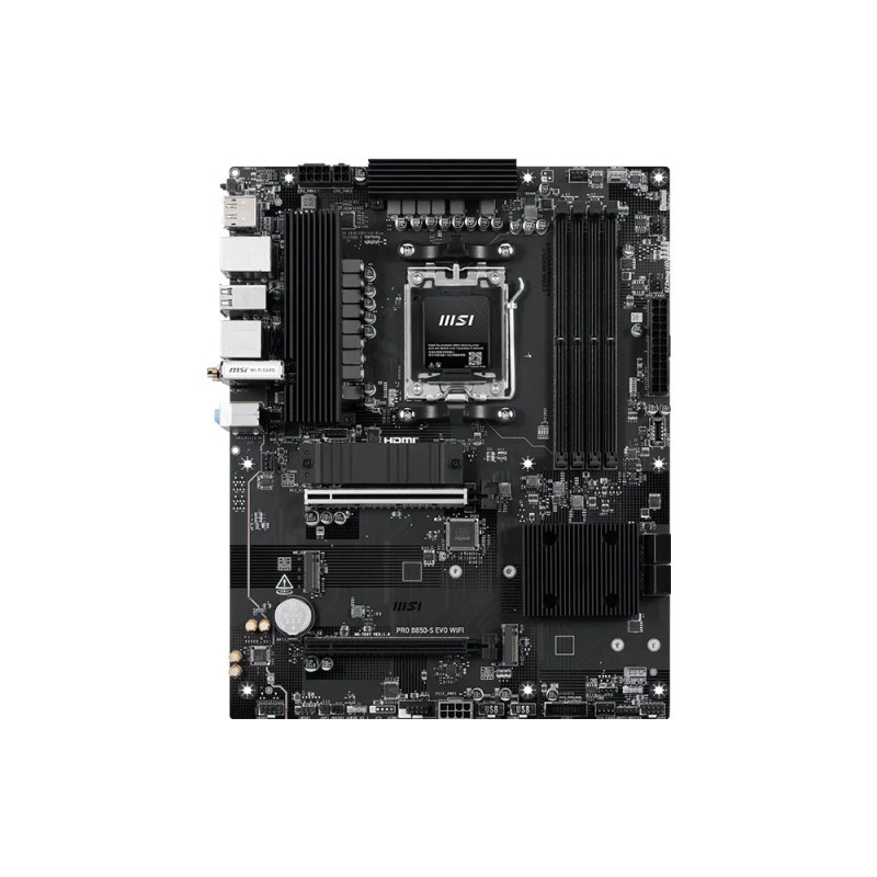 MSI PRO B850-S EVO WIFI carte mère AMD B850 Emplacement AM5 ATX