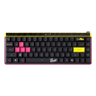 ASUS ROG Falchion Ace HFX ZywOo Edition clavier Gaming USB QWERTY US International Noir