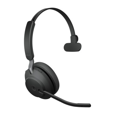 Jabra Evolve2 65 Casque Sans fil Arceau Bureau Centre d'appels USB Type-A Bluetooth Socle de chargement