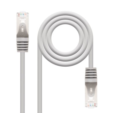 Nanocable 10.20.0802 câble de réseau Gris 2 m Cat6 F UTP (FTP)