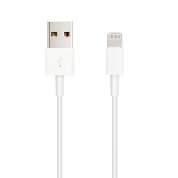 Nanocable 10.10.0401 câble Lightning 1 m Blanc
