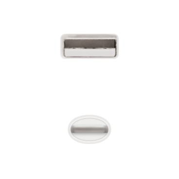 Nanocable 10.10.0401 câble Lightning 1 m Blanc