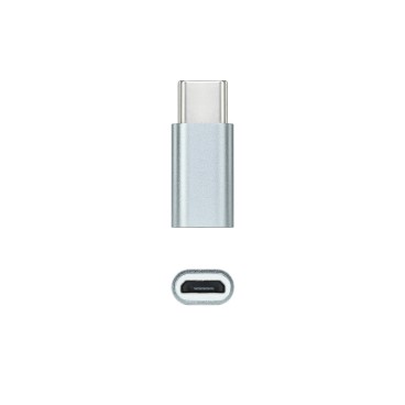 Nanocable 10.02.0011 changeur de genre de câble USB C Micro USB Gris