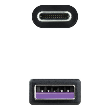 Nanocable 10.01.2103 câble USB USB 2.0 3 m USB A USB C 0,48 Gbit s Noir