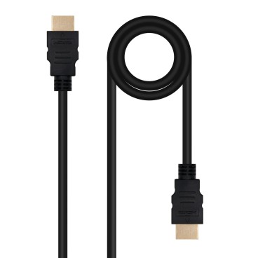 Nanocable 10.15.3802 câble HDMI 2 m HDMI Type A (Standard) Noir