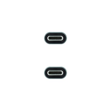 Nanocable 10.01.4303 câble USB USB 3.2 Gen 2x2 3 m USB C 20 Gbit s Noir, Gris