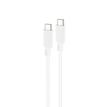 Nanocable 10.01.2301-W câble USB USB 2.0 1 m USB C 0,48 Gbit s Noir, Blanc