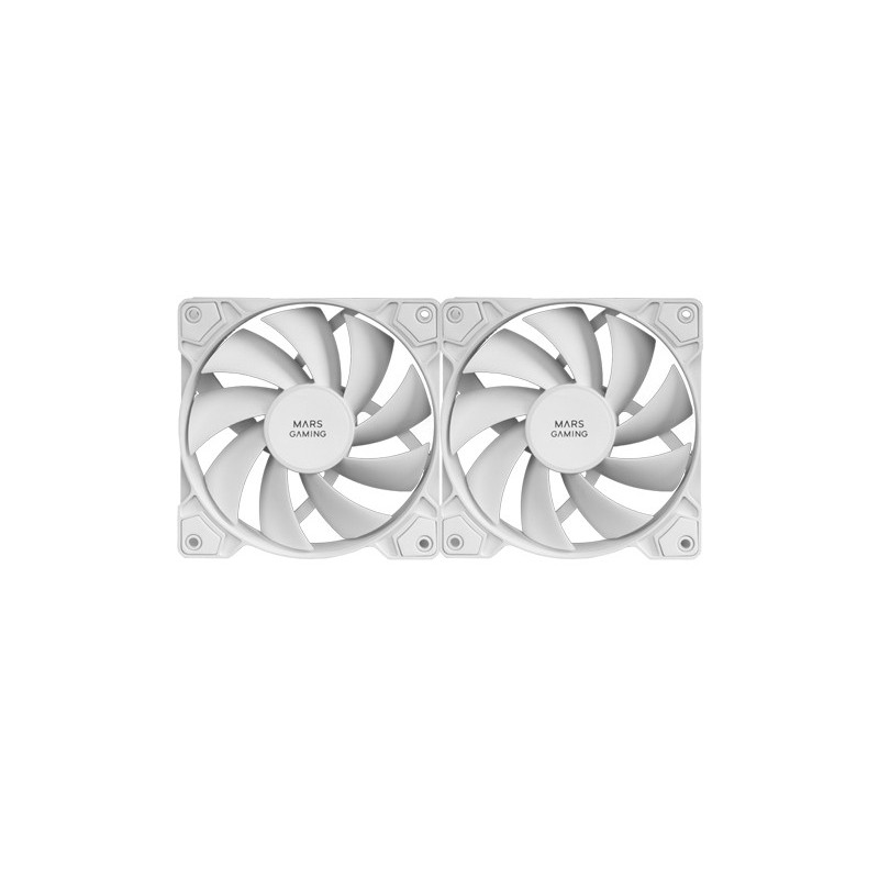 Mars Gaming MF-PWMX2W Boitier PC Ventilateur 12 cm Noir