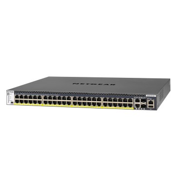 NETGEAR M4300-52G-PoE+ 1000W PSU Géré L2 L3 L4 Gigabit Ethernet (10 100 1000) Connexion Ethernet, supportant l'alimentation via