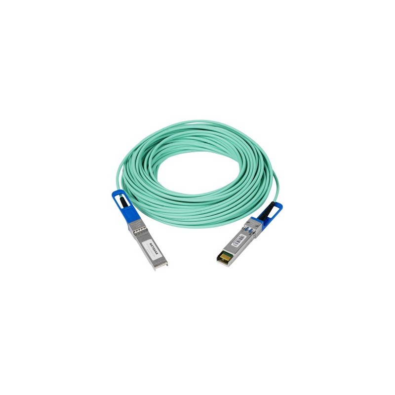 NETGEAR AXC7620 câble InfiniBand et à fibres optiques 20 m SFP+ Turquoise