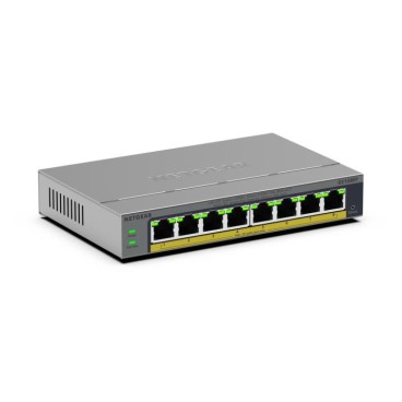 NETGEAR GS108EP Géré L2 L3 Gigabit Ethernet (10 100 1000) Gris