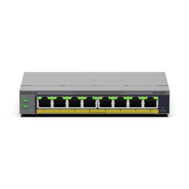NETGEAR GS108EP Géré L2 L3 Gigabit Ethernet (10 100 1000) Gris