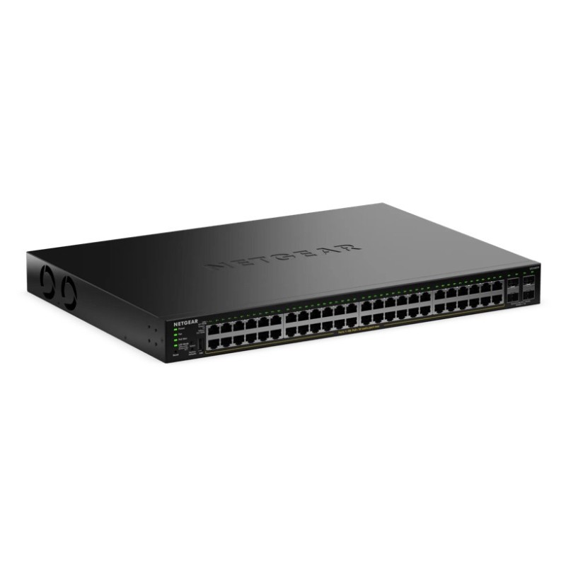 NETGEAR GS348TPv2 Géré L2 L3 Gigabit Ethernet (10 100 1000) Connexion Ethernet, supportant l'alimentation via ce port (PoE) 1U