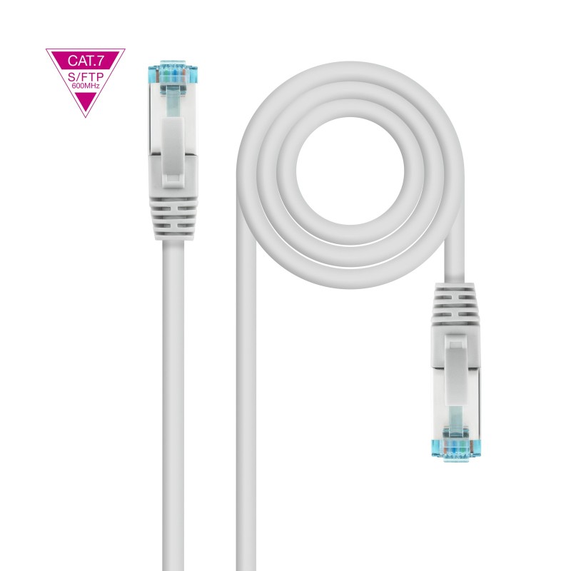 Nanocable 10.20.1707 câble de réseau Gris 7 m Cat7 SF UTP (S-FTP)