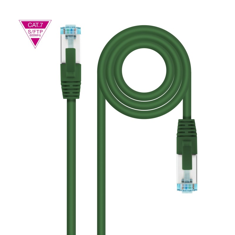 Nanocable 10.20.1701-GR câble de réseau Vert 1 m Cat7 SF UTP (S-FTP)